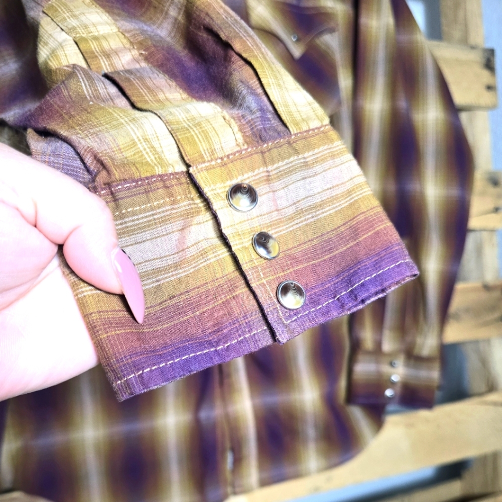 Pendleton Western Button-Down Long Sleeve Shirt S… - image 2